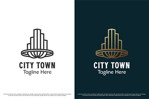 City Town Logo Design Template, a Branding & Logo Template by Morvana Crew