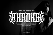 Black Gevopar - Gothic Font, a Blackletter Font by QR Design Studio (Thumbnail 9 of 9)