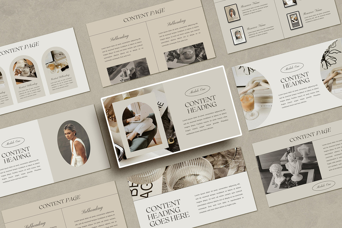 Coach + Course Creator Bundle CANVA, a Magazine Template by Studio Loire (Photo 15 of 76)