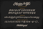 Marion 5 Font, a Script Font by Secondivison Supply (Thumbnail 7 of 11)