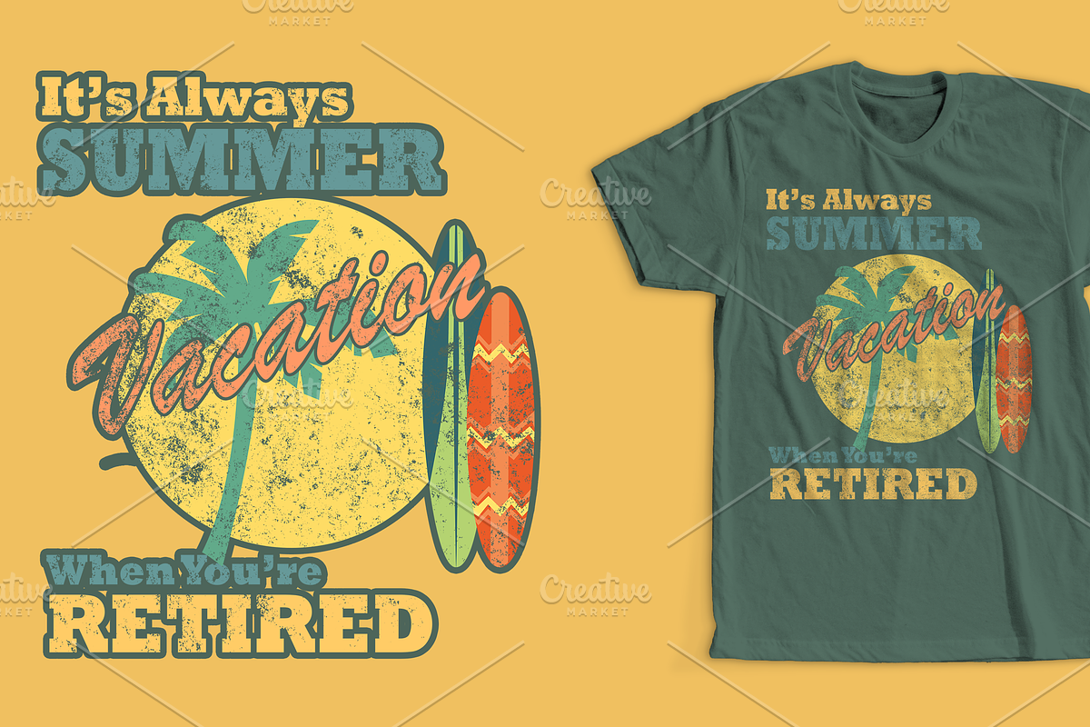 Retro Vintage Designs 10 Pack Vol 1, a Graphic by CJR Designs (Photo 4 of 11)