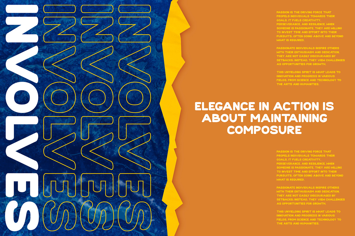 Upround – Creative Rounded Typeface, a Sans Serif Font by Vadovastd (Photo 6 of 7)