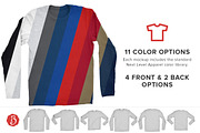 Next Level Long Sleeve Shirt Mockup, a Shirt Mockup by Brent Galloway (Thumbnail 2 of 5)