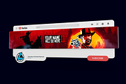 YouTube Gaming Banner Set 4, a Social Media Template by Lordsse (Thumbnail 1 of 3)