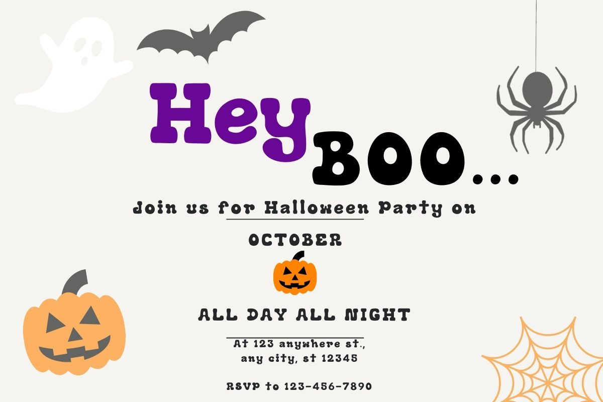Halloween Party - Display Groovy, a Handwritten Font by Charmingbear59.design (Photo 2 of 5)