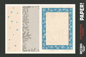 Christmas Retro Textures