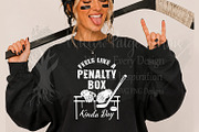 Feels Like a Penalty Box Kinda Day, a Sport Illustration by Willow Paige Farms (Thumbnail 1 of 3)