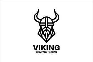 Viking Mascot Logo for Branding, a Branding & Logo Template by Vectorium Studio
