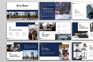 Brython - Company Profile Keynote