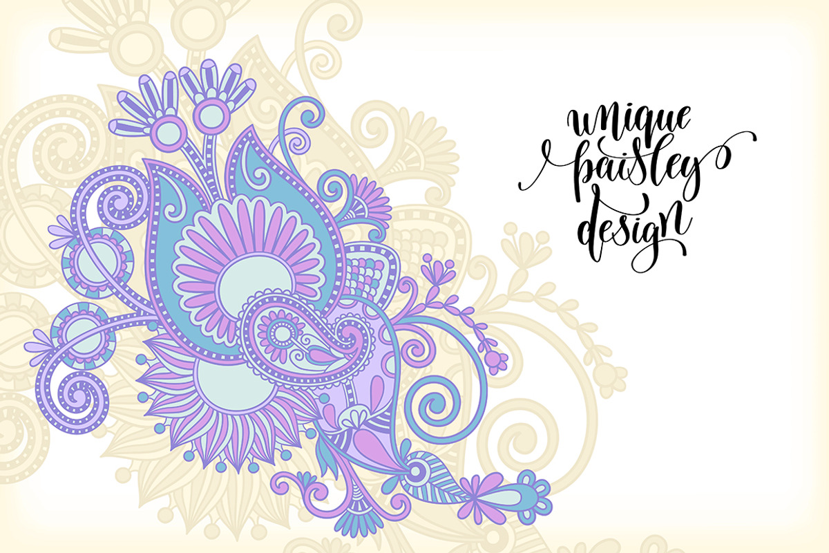 10 PAISLEY DESIGN, a Pattern Graphic by karakotsya (Photo 10 of 11)