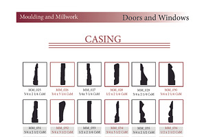 Moulding Millwork: Door And Windows