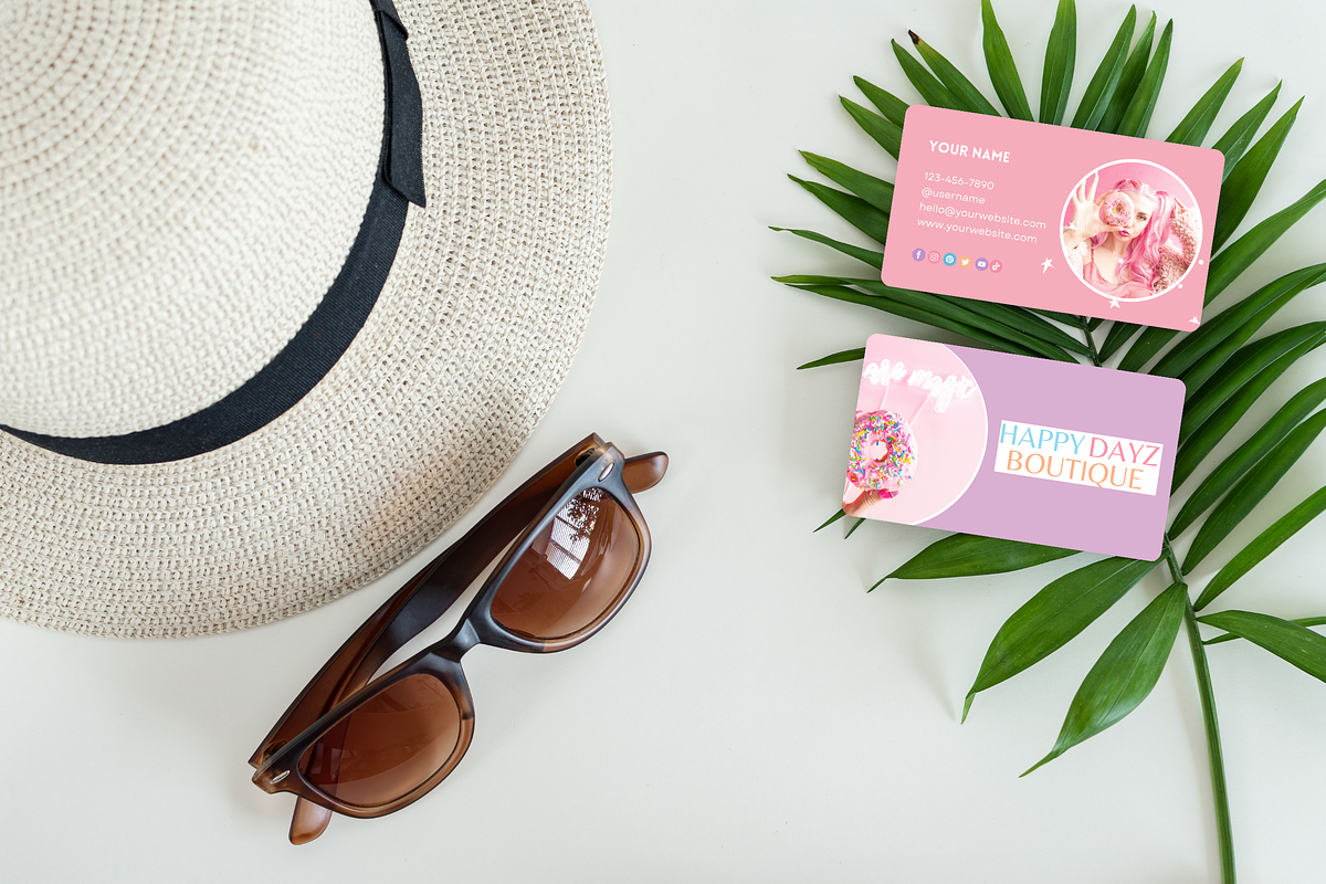 Pastel Business Card Template, a Business Card Template by SunshineStudioBoutique (Photo 4 of 10)