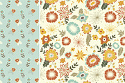 Spring Floral Patterns - Vector, a Pattern Graphic by The Pen and Brush (Thumbnail 3 of 5)