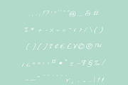 Glenor Script Font, a Script Font by Creative Foundry (Thumbnail 8 of 9)