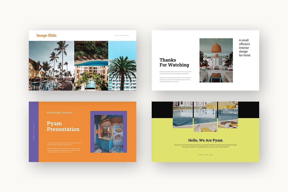 Pyam : Hotel Showcase Powerpoint, a Presentation Template by Punkl Camp (Photo 9 of 16)