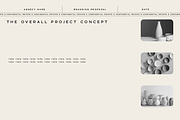 Minimalist Branding Proposal Deck, a Presentation Template by mollydeering (Thumbnail 3 of 10)