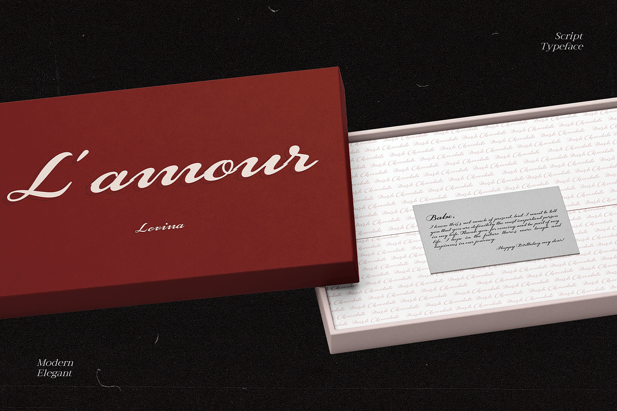 CF Lovina - Beautiful Elegant Script, a Script Font by Indotype Foundry (Photo 7 of 10)
