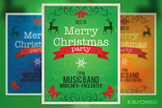 Vintage Christmas Flyer, a Flyer Template by Krukowski Graphics (Thumbnail 1 of 3)