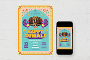 Diwali Flyer Template, a Flyer Template by BrandPacks (Thumbnail 2 of 5)