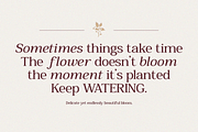 GC Romans Flower - Elegant Serif, a Serif Font by Glyphonic (Thumbnail 14 of 15)