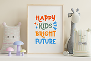 Doodle School - Handmade Block Font, a Handwritten Font by SaktiAvellin (Thumbnail 3 of 7)