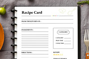 Recipe Card Design, a Stationery Template by MightyDesign (Thumbnail 2 of 8)