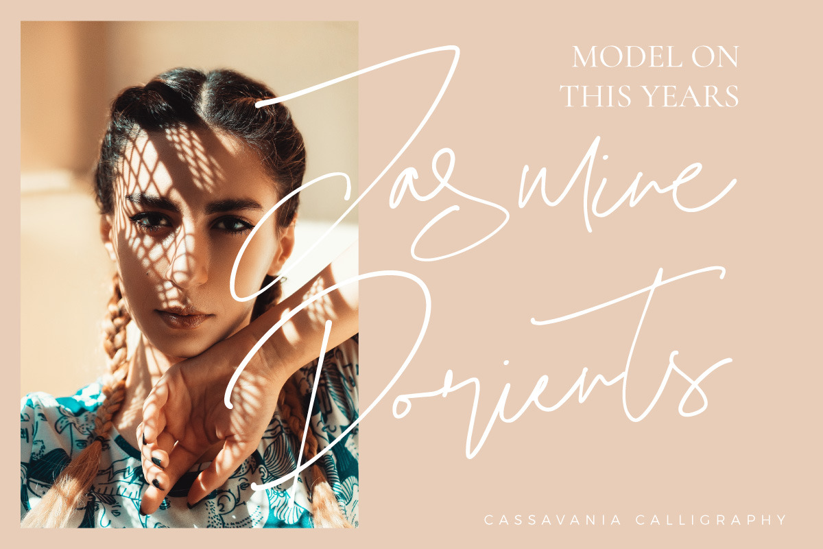 Cassavania - Signature with Ligature, a Script Font by Dirtytemp Studio (Photo 9 of 17)