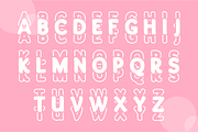 Hearts – Sweet & Playful Font, a Font by KiddoGlyphs Studio (Thumbnail 4 of 6)