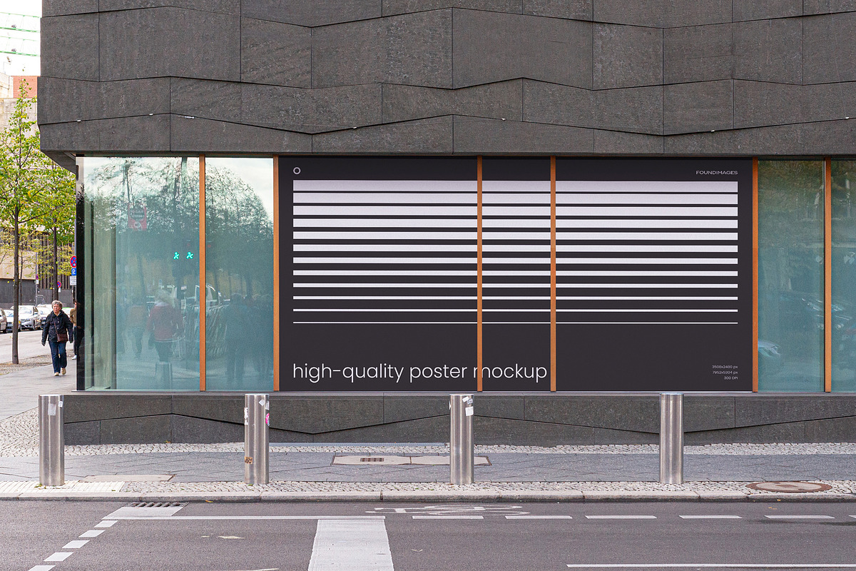 Urban Poster Mockup Template Bundle, an Advertising Mockup by FoundImages (Photo 36 of 52)