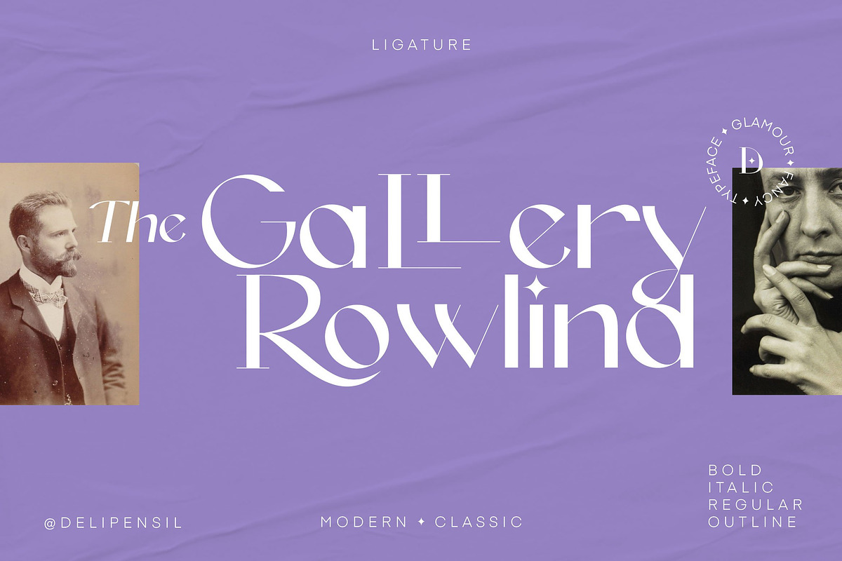 10+ MODERN FONT BUNDLE SALE, a Serif Font by delipensil (Photo 11 of 27)