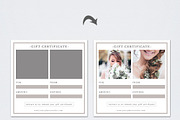 Photography Gift Certificate Templat, a Marketing Template by NM-Design-Studio (Thumbnail 3 of 3)
