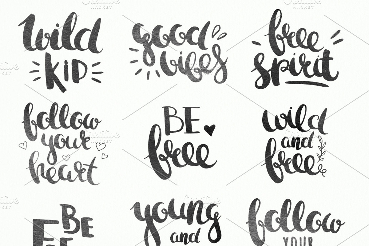 Mystic Autumn doodles and lettering, an Illustration by harmonia_green_art (Photo 7 of 7)