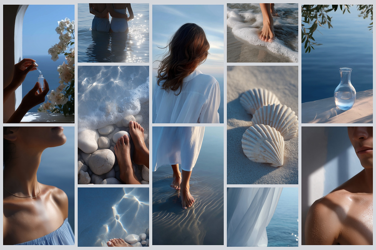 Coastal Lifestyle Backgrounds, a Person Photo by AI Petr Creative Agency (Photo 4 of 7)