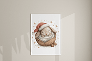 16 Christmas Bunny Clipart, a Decorative Illustration by Pati Charm Studio (Thumbnail 7 of 8)