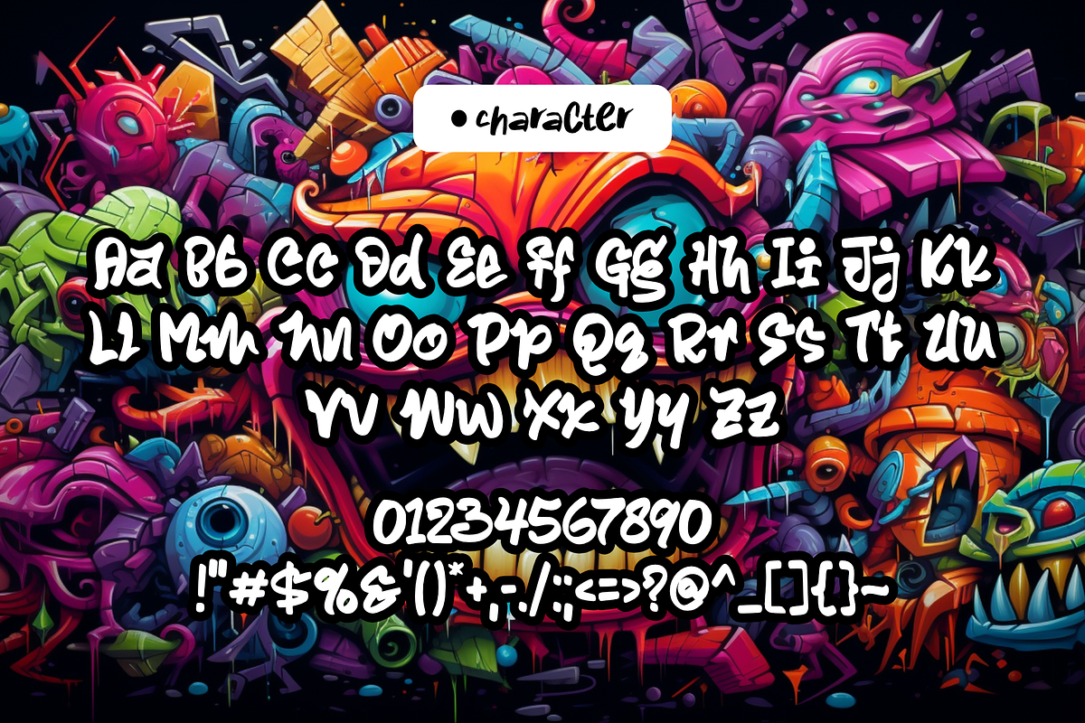 Ragzilla - Display, a Handwritten Font by Dumadistyle (Photo 3 of 9)