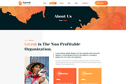 Donation VueJS Nuxt JS Template, a Websites & App Template by HasThemes (Thumbnail 1 of 2)