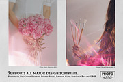 Dusted Rose Overlays, a Brushes & More by PhotoSpirit (Thumbnail 5 of 10)