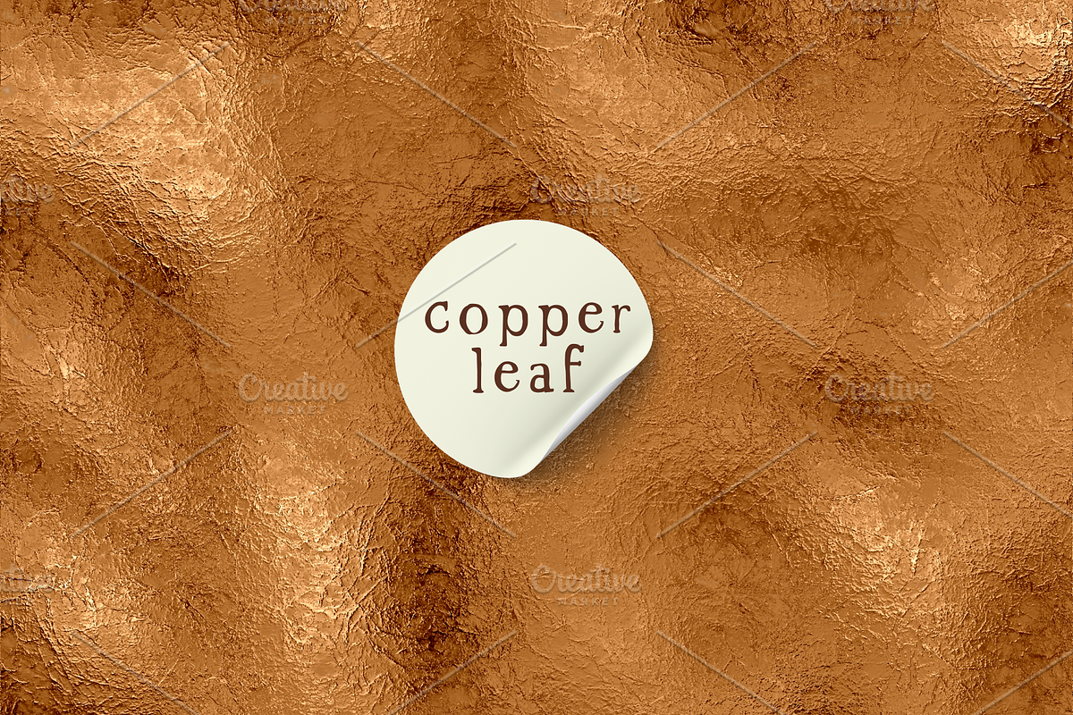 Copper & Bronze Foil Texture, a Texture Graphic by Debby Blooms (Photo 11 of 11)
