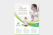 Yoga Studio Poster Template, a Flyer Template by BrandPacks (Thumbnail 5 of 5)