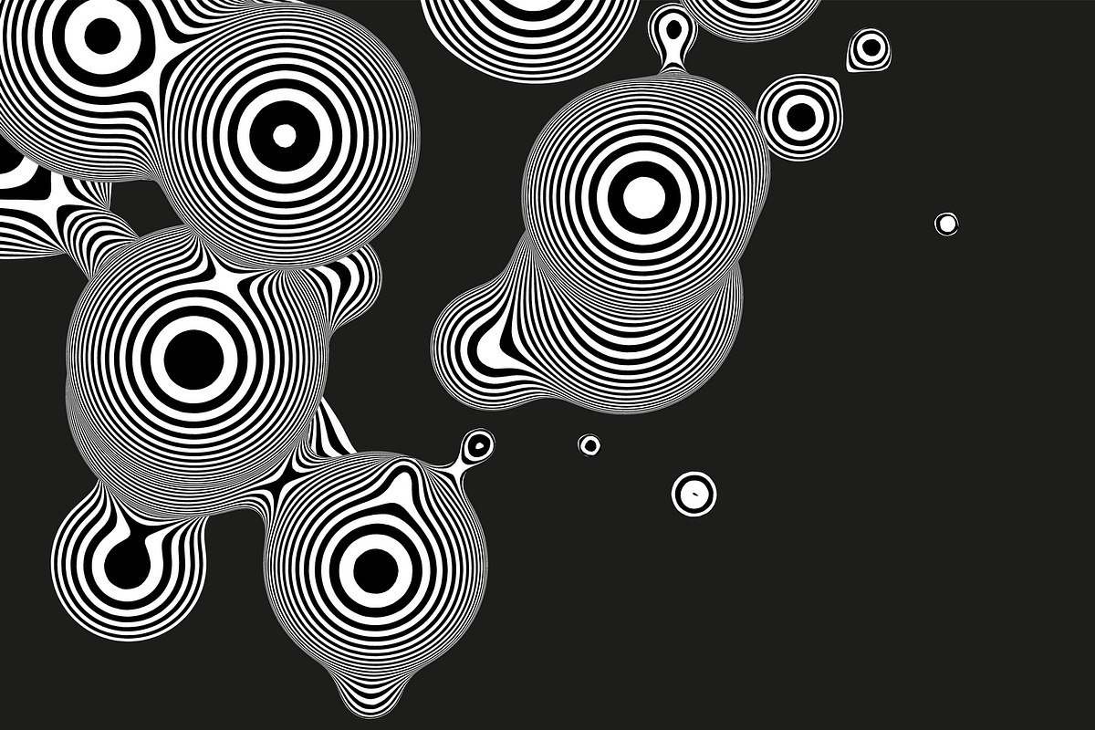 50 Zebra Metaballs, an Object Graphic by GarryKillian (Photo 14 of 51)