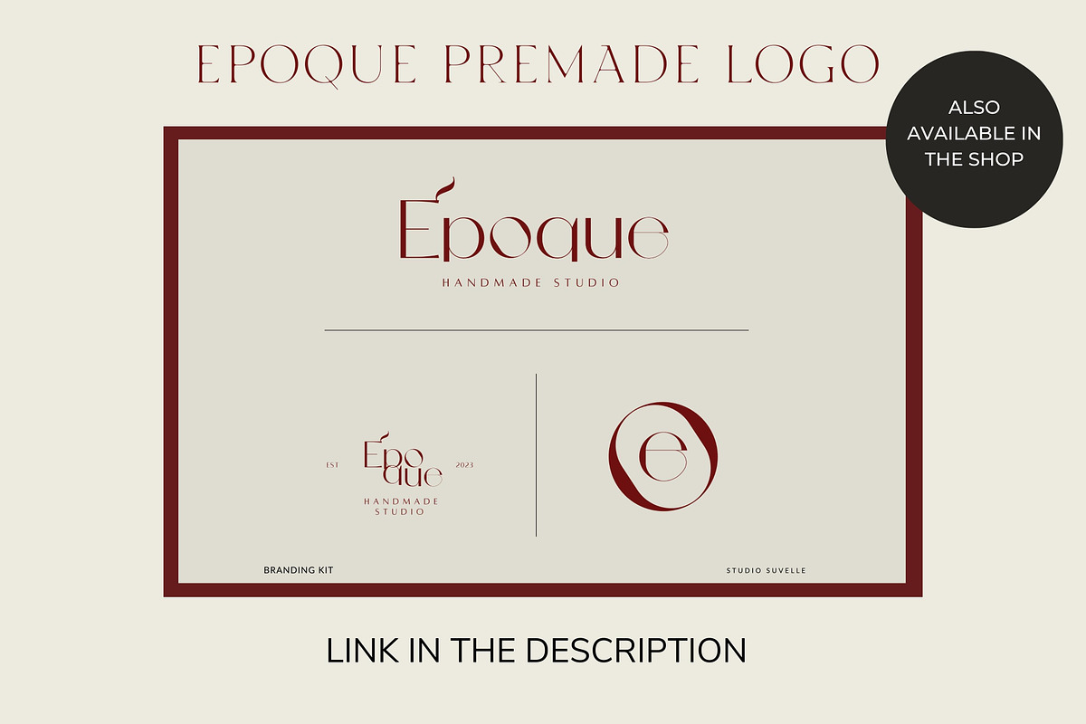 EPOQUE Wix Store Website Theme, a Wix Template by Studio Suvelle (Photo 9 of 10)
