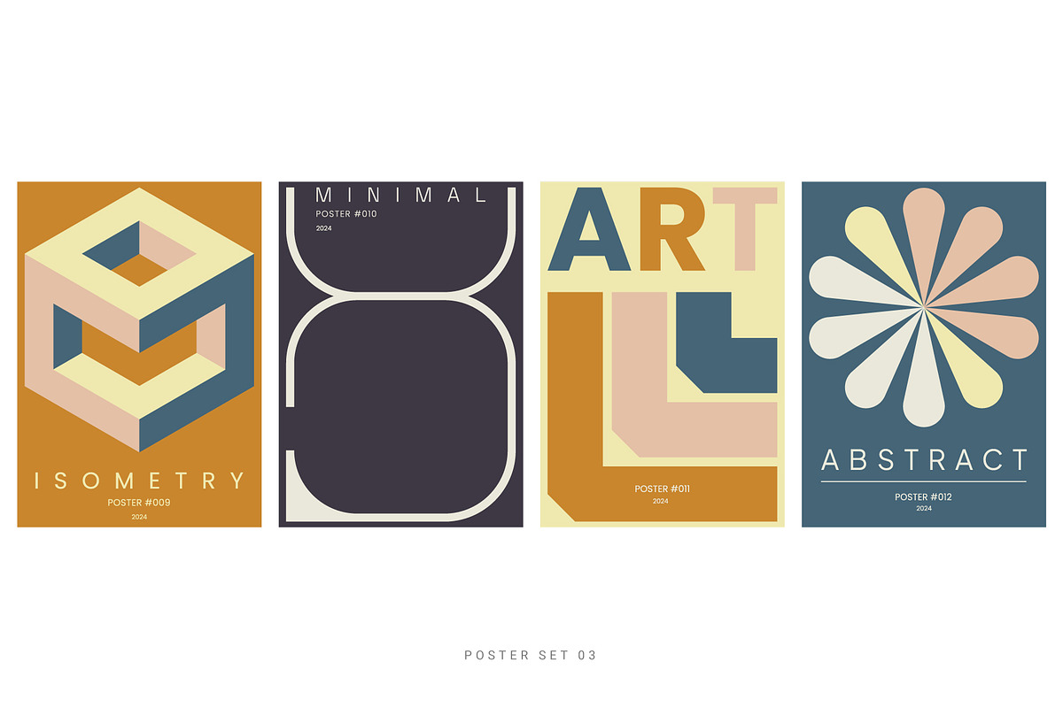 Modernist Posters, a Background Graphic by Léo Alexandre (Photo 4 of 16)