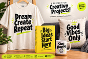 Hyper Block – Bold Display Font, a Script Font by Wow Magic (Thumbnail 2 of 6)
