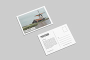 Postcard Mockup - Greeting Card, a Card Template by graphictime (Thumbnail 8 of 14)