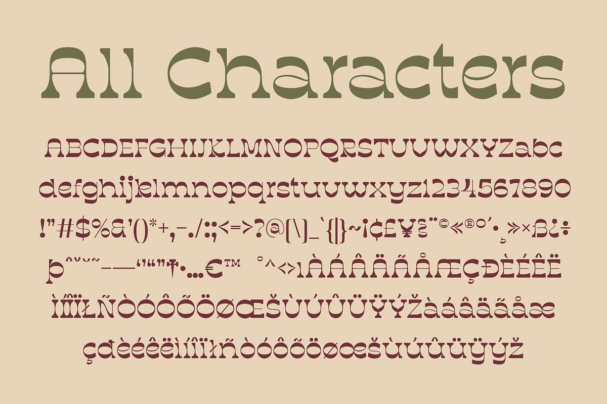 Quiros – Reverse Contrast Font, a Serif Font by Craft Supply Co. (Photo 8 of 8)