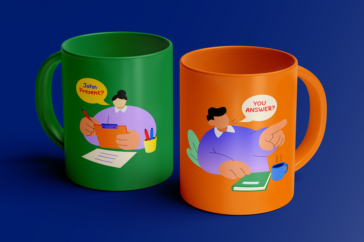 Back to School Flat Stickers Bundle, an Education Illustration by Brickclay (Photo 6 of 14)
