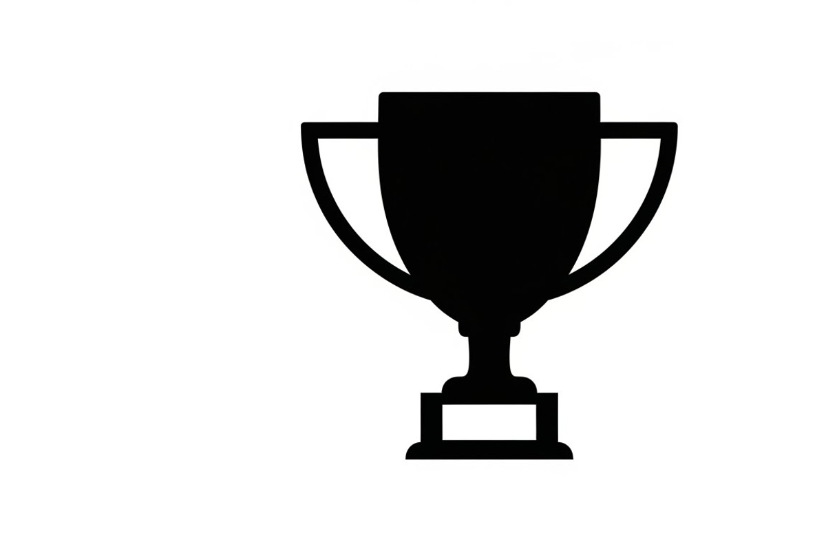 Bold winner trophy cup icon, an Illustration by Amazin_art (Photo 25 of 29)