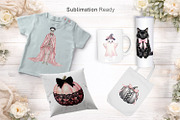 Coquette Halloween Sublimation, an Illustration by Artnoy (Thumbnail 6 of 8)