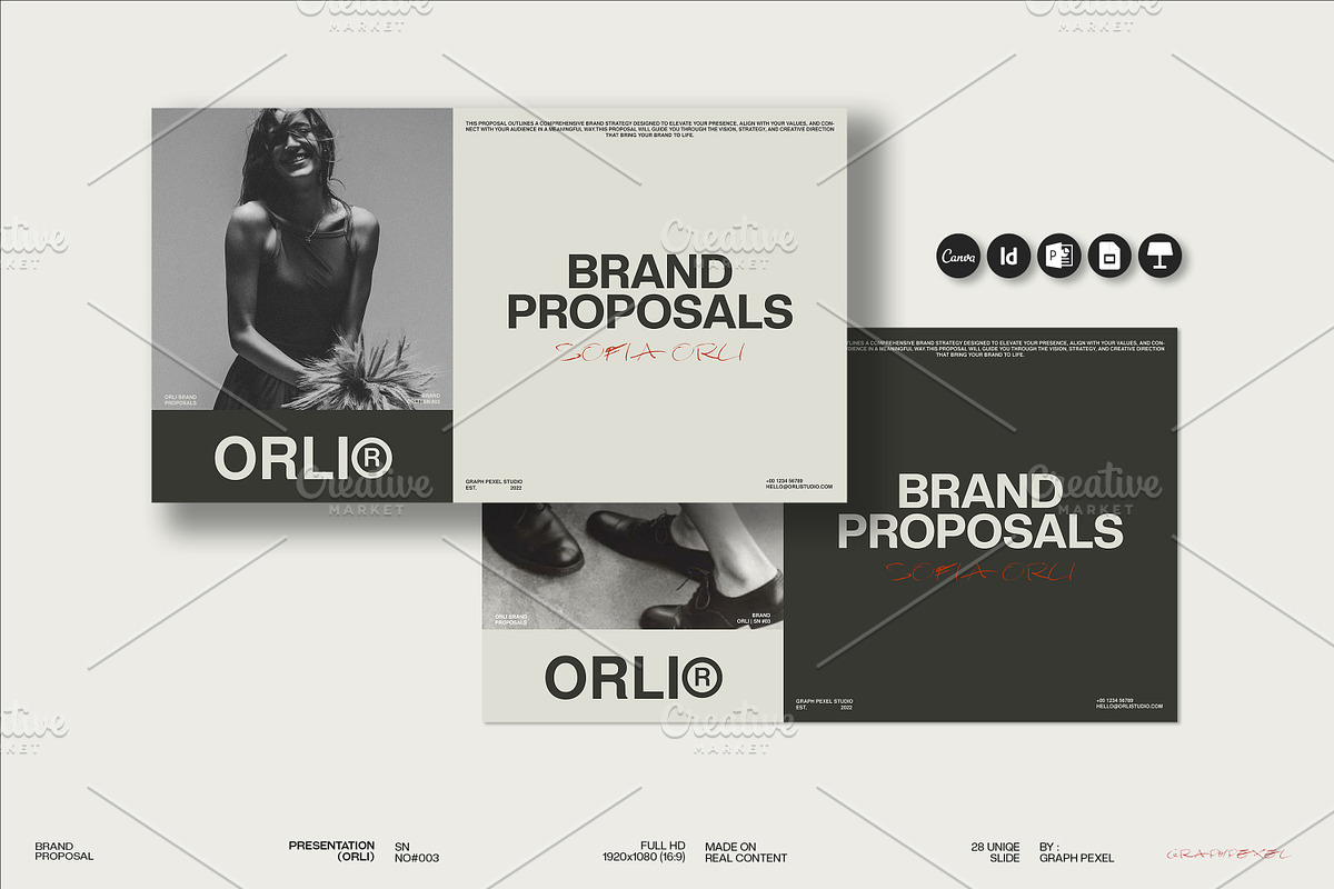ORLI | Brand Proposal Template