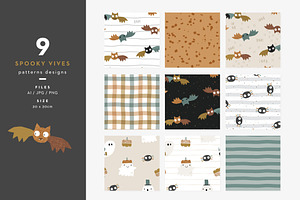 Spooky Pattern Collection